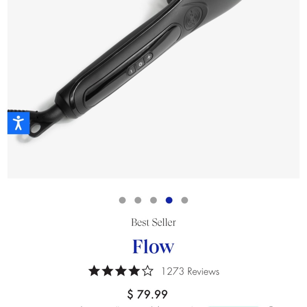 Vanity Planet Hair Straightening Brush - Picture 3 of 4